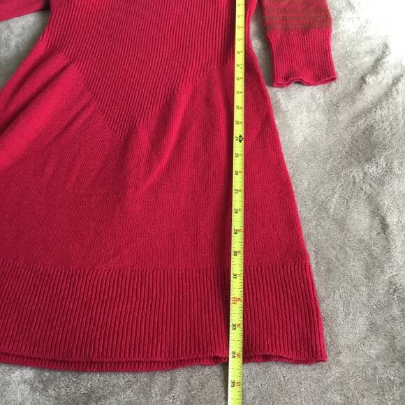 Patagonia Raspberry Red Rios Secret Lamb's Wool Dress S - Picture 9 of 9